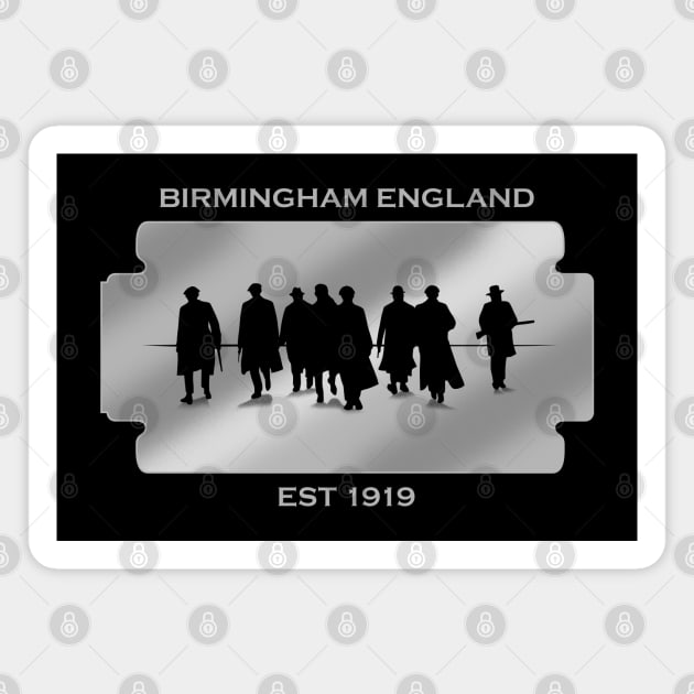 Peaky Blinders - Gang Of Birminghan Magnet by Sachpica